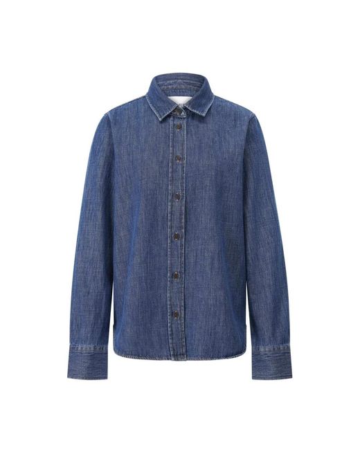 Closed Denim Shirts in het Blue
