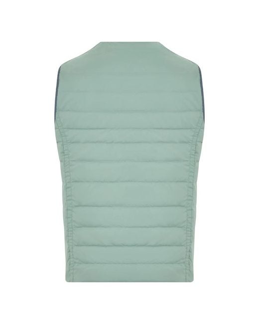 Vests Fedeli pour homme en coloris Green