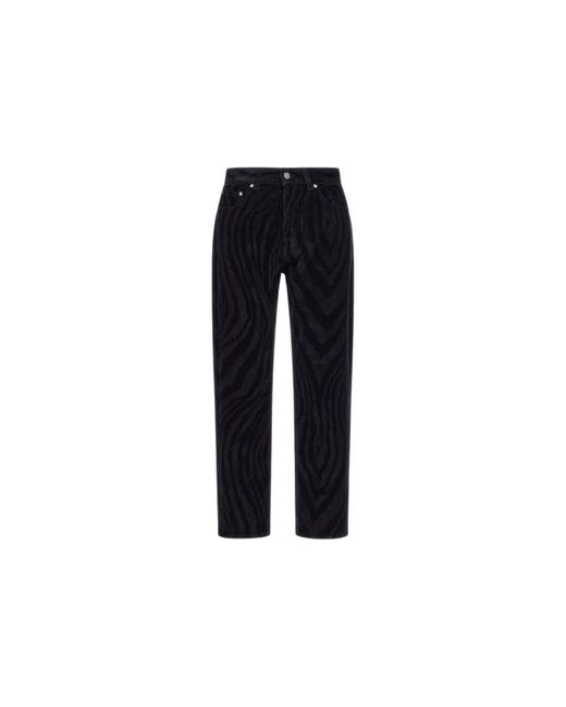 Roberto Cavalli Blue Straight Jeans for men