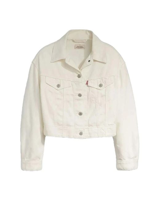 Levi's White Light Jackets