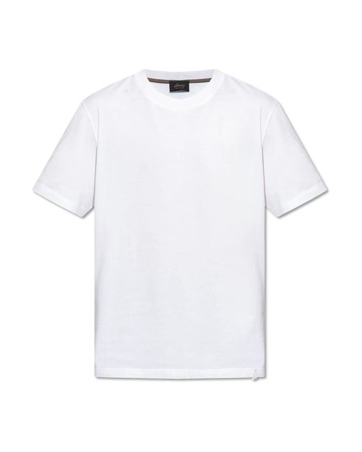 T-Shirts di Brioni in White da Uomo
