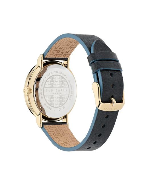 Watches di Ted Baker in Metallic da Uomo