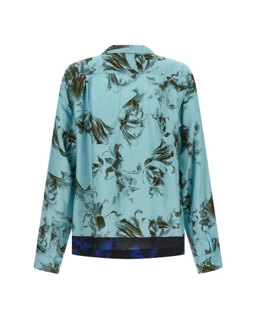 Casual Shirts Dries Van Noten de hombre de color Green