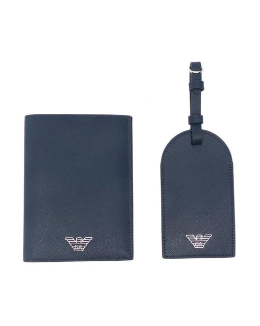 Emporio Armani Blue Wallets & Cardholders for men