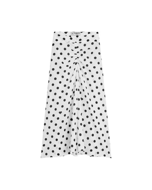 Fiorucci White Midi Skirts