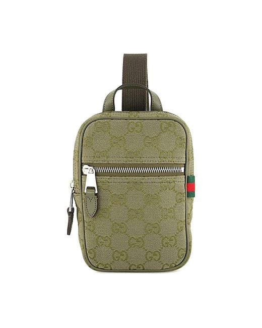 Gucci Green Cross Body Bags for men
