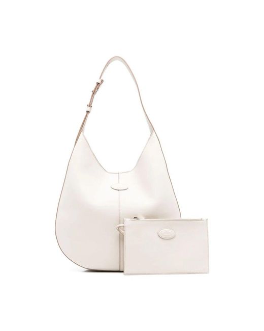 Borsa A Spalla Di di Tod's in White