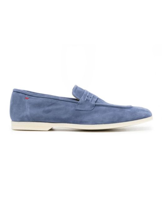 Kiton Blue Loafers for men