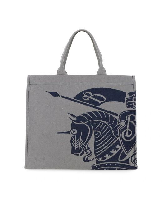 Burberry Ekd Square Tote in Gray für Herren