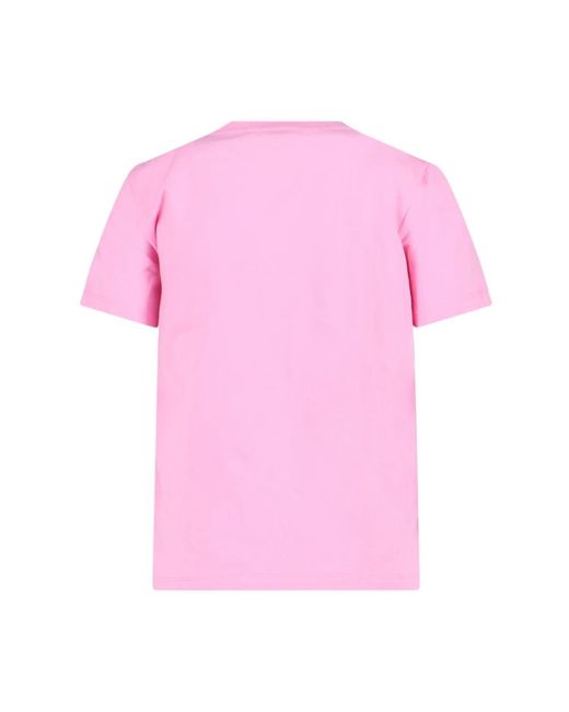 MSGM Pink T-Shirts