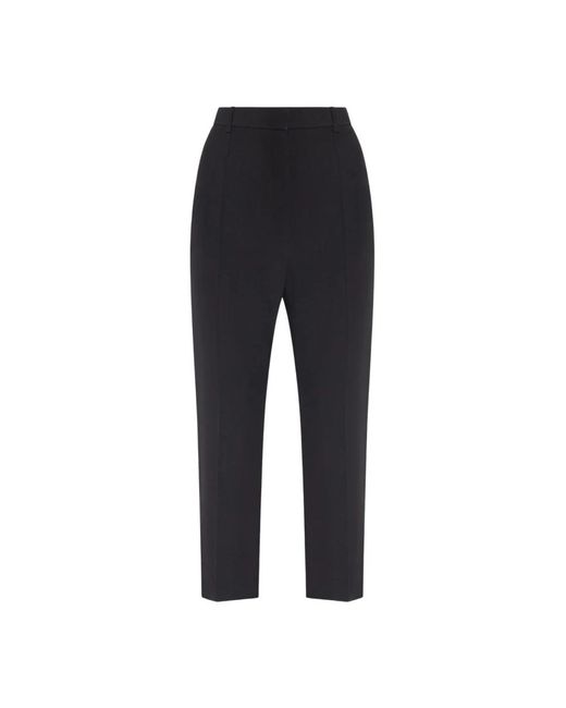 Alexander McQueen Black Cropped Trousers