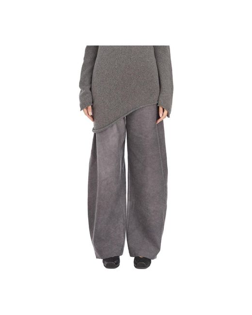 Cortana Gray Wide Trousers