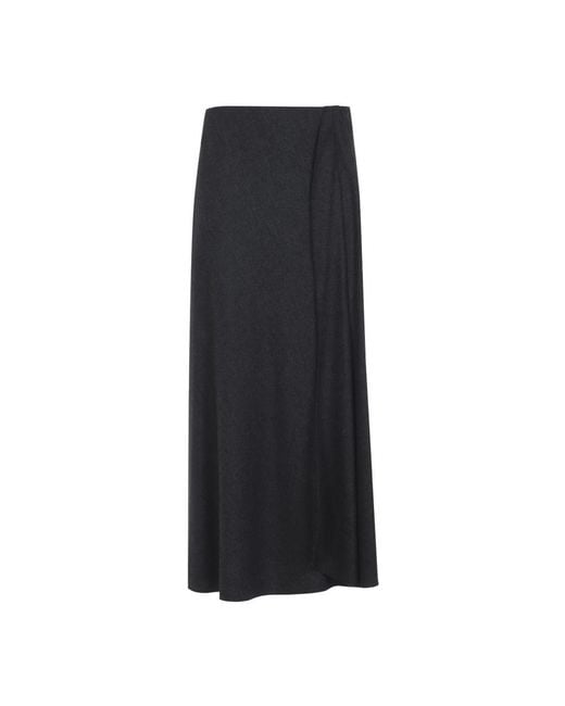 Giorgio Armani Black Midi Skirts