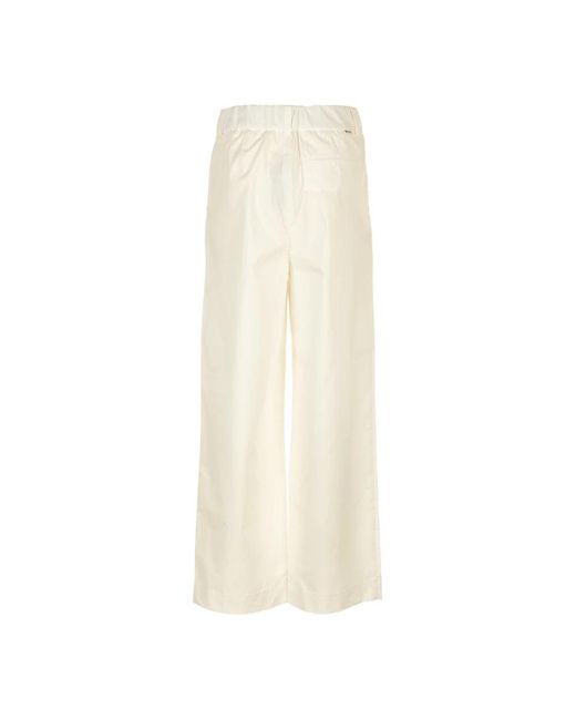 Woolrich Natural Wide Trousers