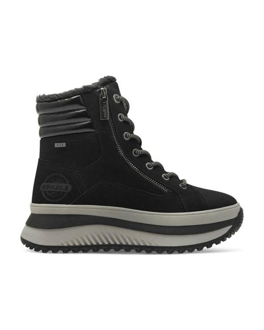 S.oliver Black Winter Boots