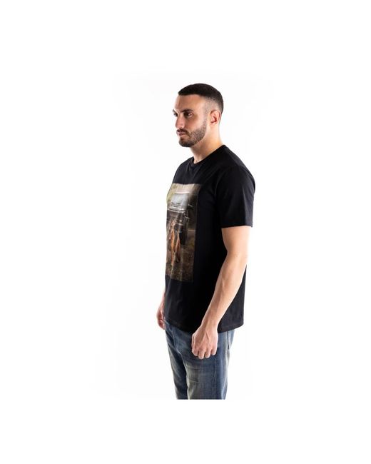 Bastille Tops ,Zwart ,T-Shirts in het Black voor heren