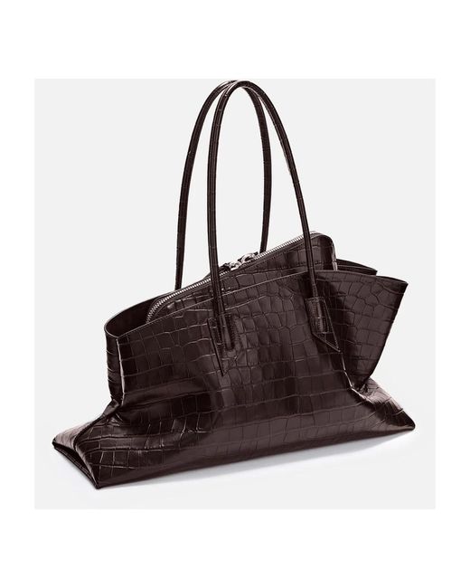 The Attico Brown Shoulder Bags