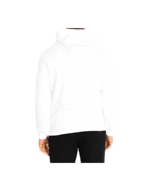 La Martina White Hoodies for men