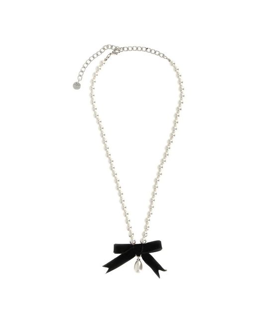 Necklaces Self-Portrait de color Metallic