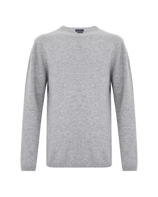 Round-Neck Knitwear Daniele Fiesoli de hombre de color Gray