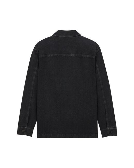 Saint Laurent Blue Denim Jackets for men