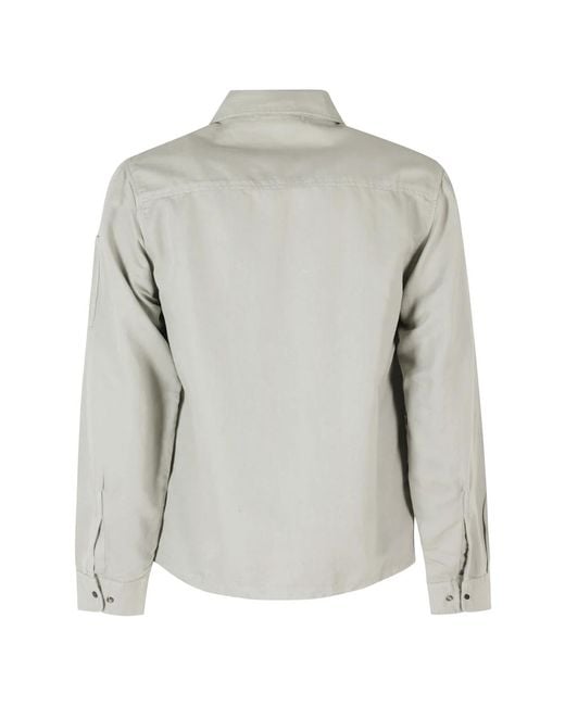 C P Company Gray Light Jackets for men