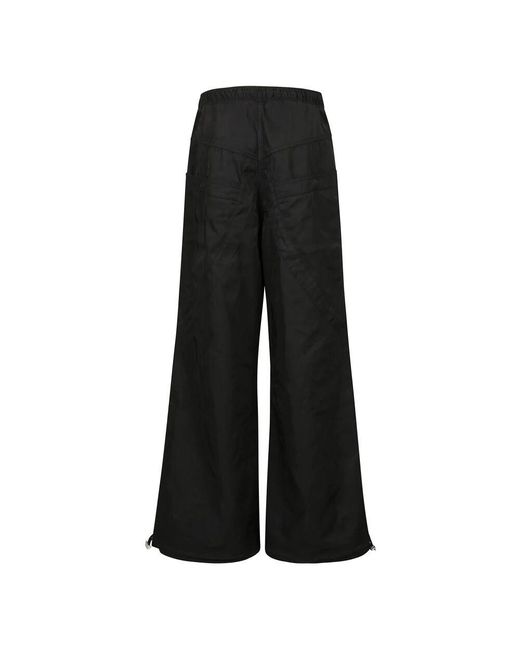 Wide Trousers The Attico de color Black