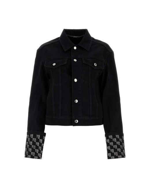 Alexander Wang Black Denim Jackets