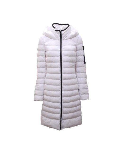 Peuterey Gray Gefütterte Jacke Mit Stretch-Material