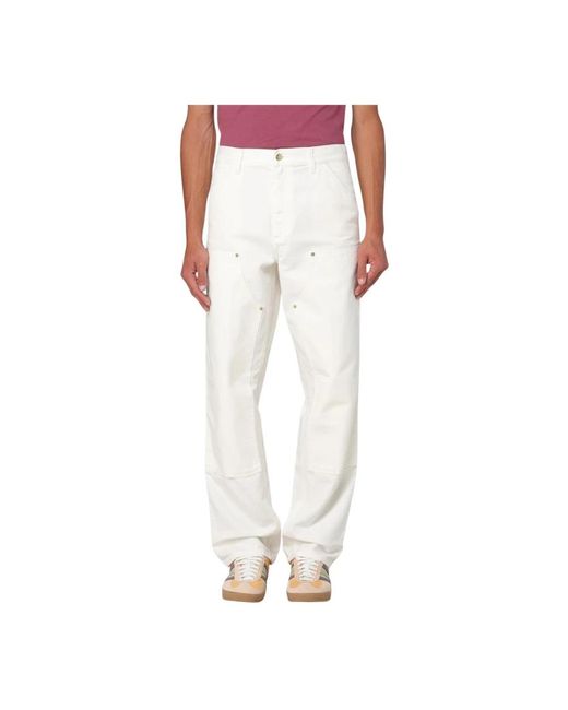 Carhartt Arbeitshose Mit Werkzeugtaschen in White für Herren