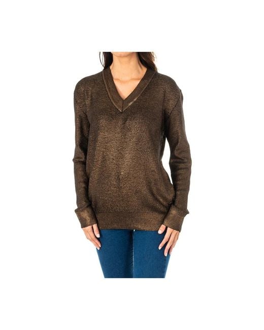 V-Neck Knitwear La Martina de color Brown