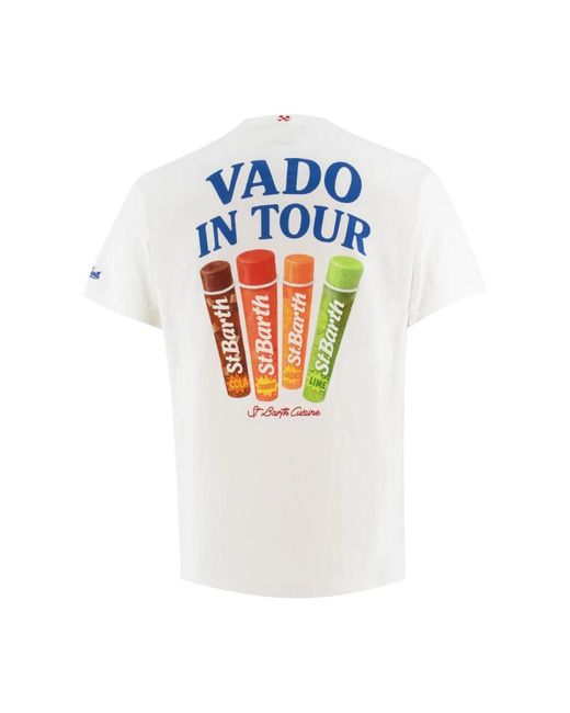 Mc2 Saint Barth White T-Shirts for men