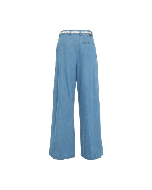 Liu Jo Blue Ausgestellte Jeans Mit Gürtel