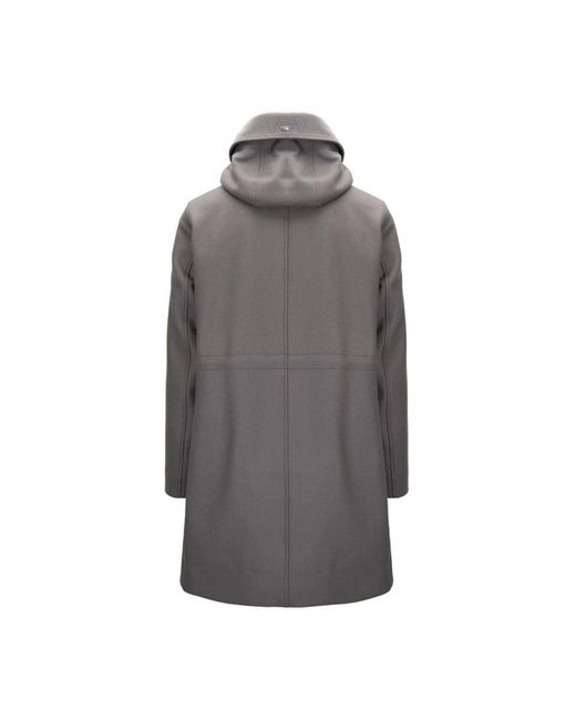 Herno Gray Parkas for men
