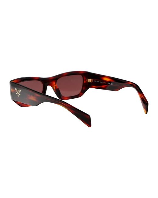 Prada Red Stylische sonnenbrille für sonnige tage