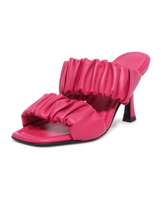 Dondup Pink Heeled Mules