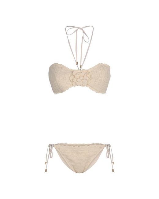 Zimmermann White Bikinis