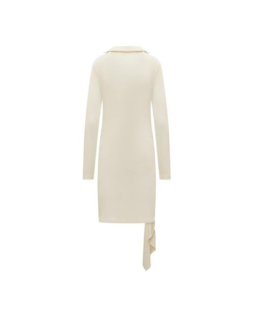 Off-White c/o Virgil Abloh Natural Midi Dresses