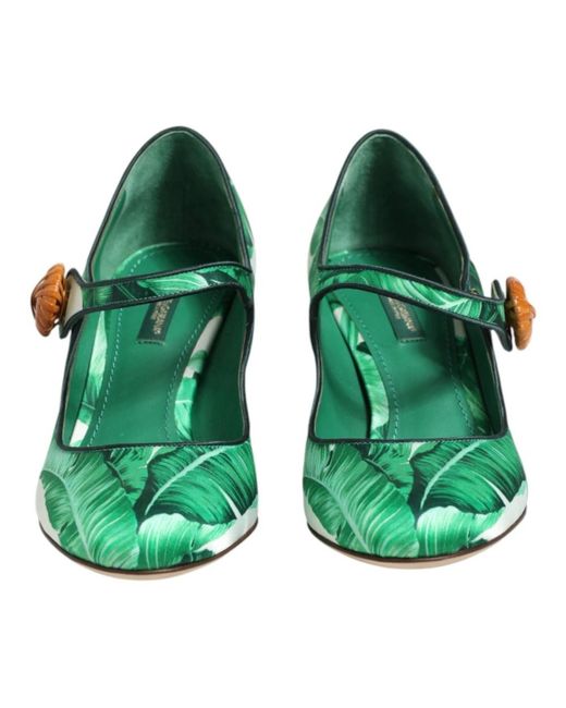 Dolce & Gabbana Green Pumps