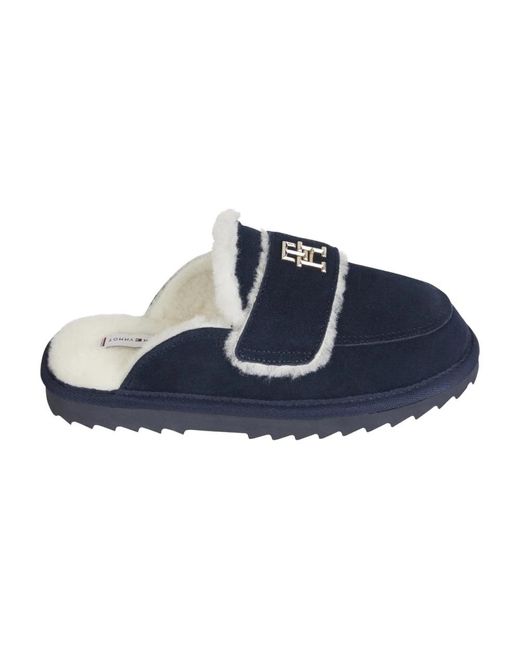 Tommy Hilfiger Blue Slippers