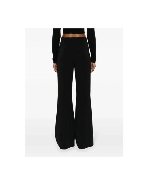 Jacquemus Wide Trousers in het Black