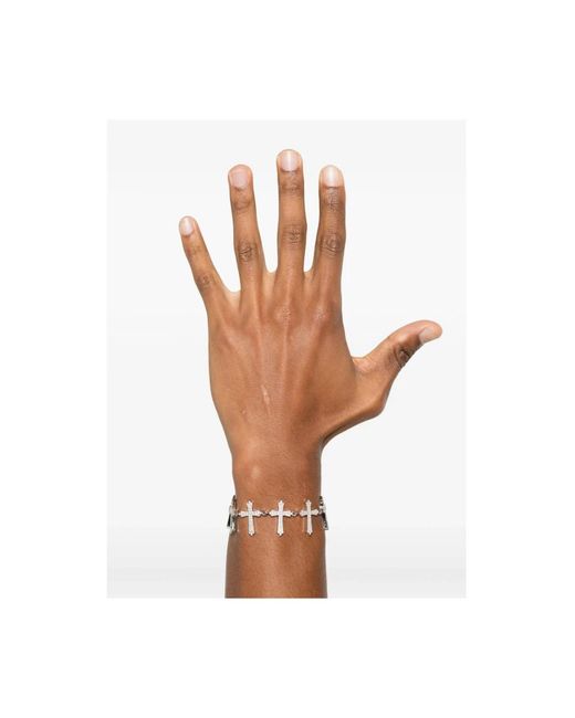 DARKAI Accessoires ,Grijs ,Jewellery in het White voor heren