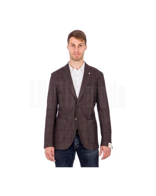 L.b.m. 1911 Purple Blazers for men