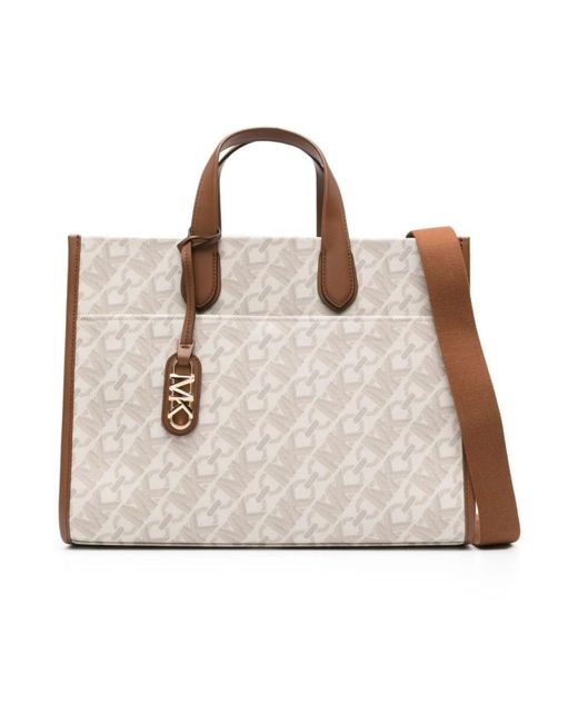 Michael Kors Natural Shopping Bags