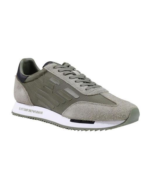 EA7 Gray Sneakers for men