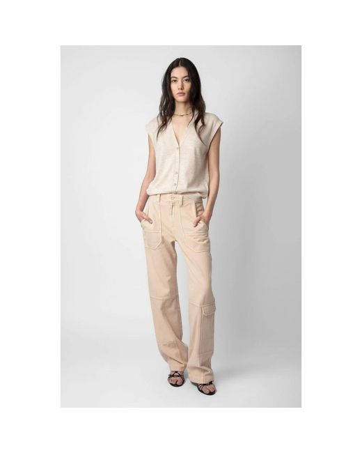 Zadig & Voltaire Natural Waistcoats