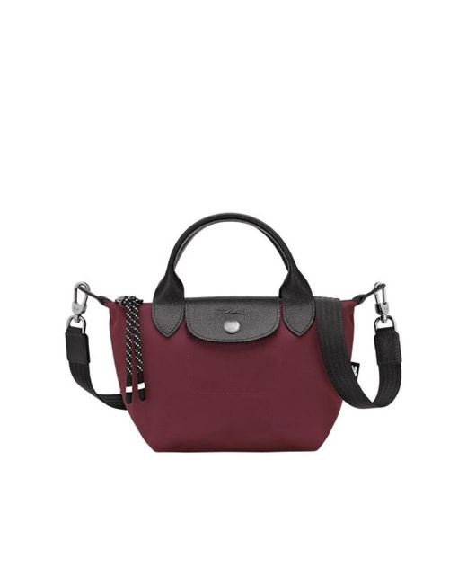 Longchamp Purple Handbags