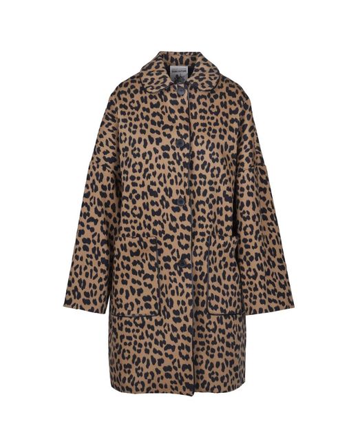 Semicouture Brown Single-Breasted Coats