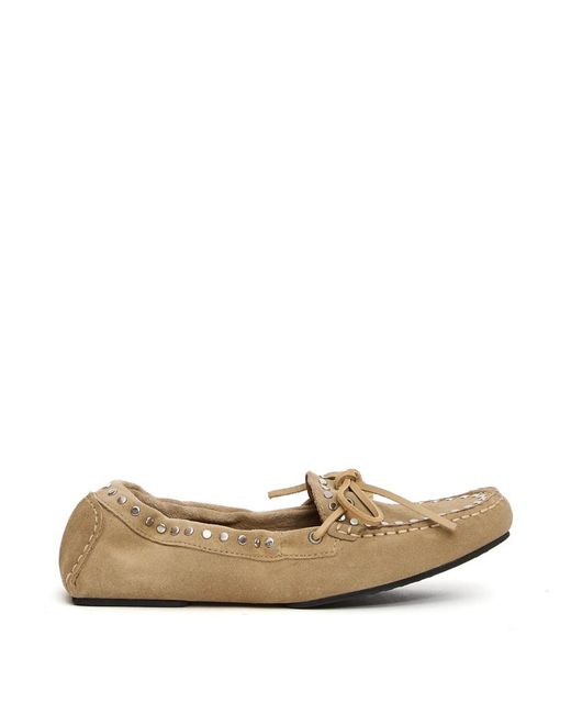 Alohas Natural Ballerinas