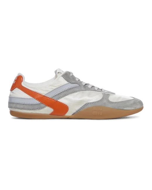 Miu Miu Gray Sneakers
